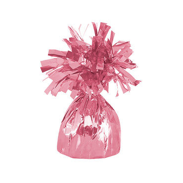 Pastel Pink Foil Balloon Weight - Party Savers
