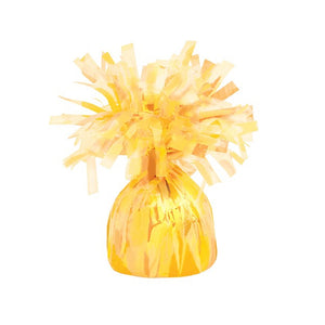 Orange Foil Balloon Weight - Party Savers