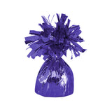Purple Foil Balloon Weight - Party Savers