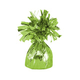 Green Foil Balloon Weight - Party Savers