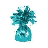 Teal Foil Balloon weight - Party Savers