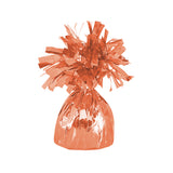 Orange Foil Balloon Weight - Party Savers