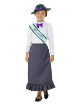 Girls Costume - Pankhurst Dickens Victorian Suffragette - Party Savers