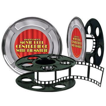 Movie Reel with Filmstrip Centerpiece 9in - Party Savers