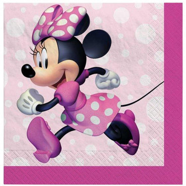 Minnie Mouse Forever Beverage Napkins 16pk