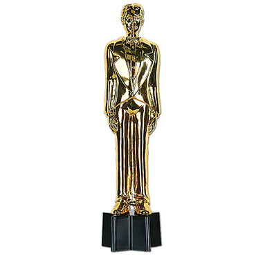 Awards Night Male Statuette 23cm - Party Savers