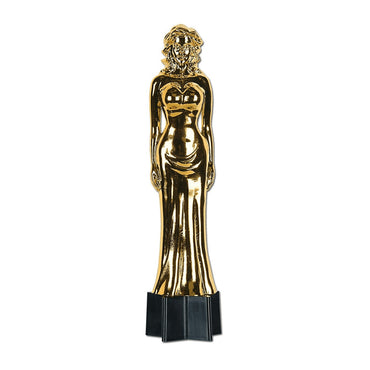 Awards Night Female Statuette 9in. Each - Party Savers