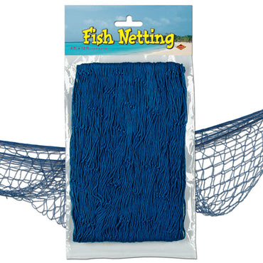 Fish Netting 1.2m x 3.65m Blue - Party Savers