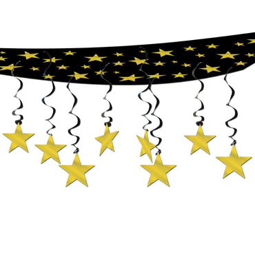 The Stars Are Out Ceiling Décor 30cm x 3.65m - Party Savers