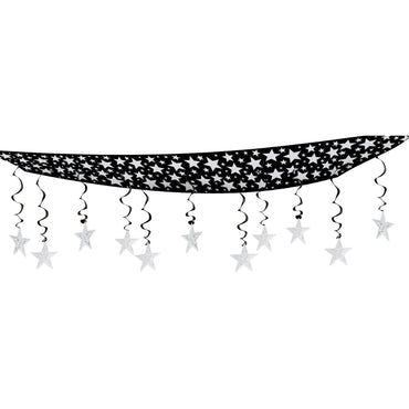 The Stars Are Out Ceiling Décor 30cm x 3.65m - Party Savers