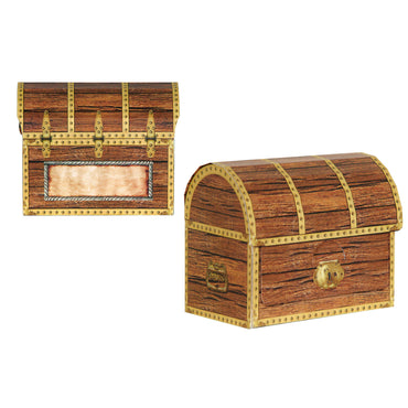 Pirate Treasure Chest Favor Boxes 4pk - Party Savers