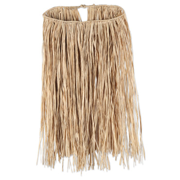 Natural Adult Raffia Hula Skirt 31in x 28in Each