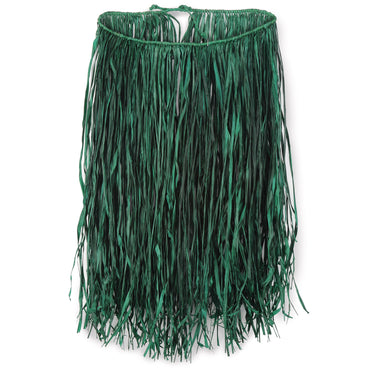 Green Extra Large Raffia Hula Skirt 36in x 28in Each