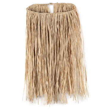 Natural Extra Large Raffia Hula Skirt 36in x 28in Each