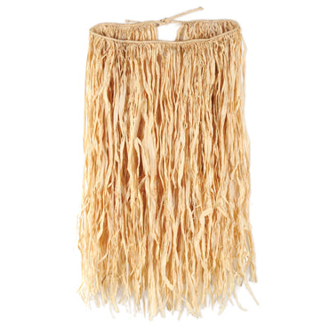 Natural Adult Raffia Hula Skirt 32in x 30in Each