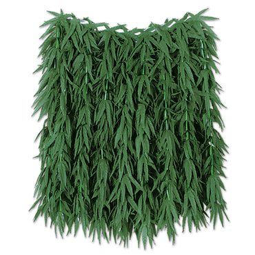 Tropical Fern Leaf Hula Skirt 36in x 24in Each