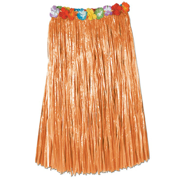Natural Adult Artificial Grass Hula Skirt 36in x 32in Each