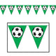 Soccer Ball Pennant Banner 28cm x 3.6m - Party Savers