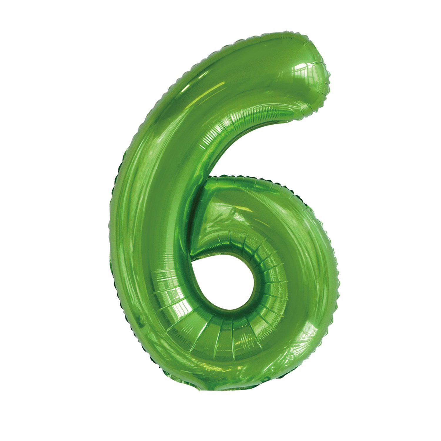 Number 1 Lime Green Foil Balloon 86cm - Party Savers