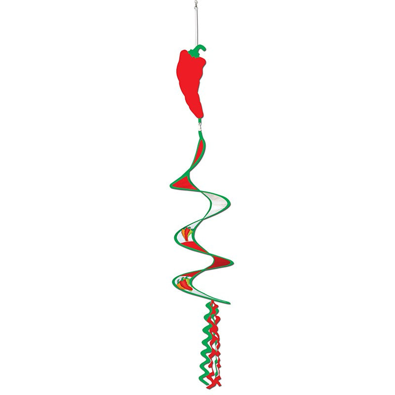 Chili Pepper Wind-Spinner 3ft 6in. Each - Party Savers