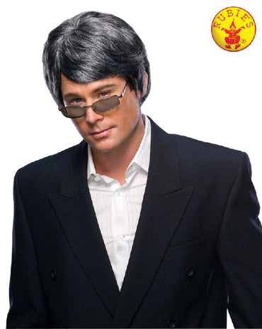 Mens Adult Grey Wig - Party Savers