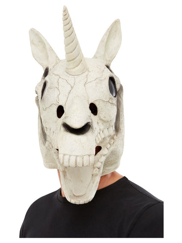 Unicorn Skull Latex Mask each