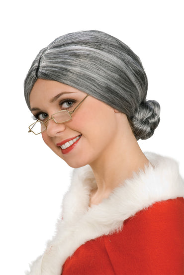 Old Lady Wig Adult - Party Savers