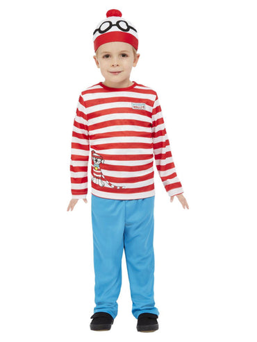 Kids Costume - Where's Wally Red & White Costume - Party Savers