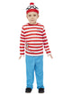 Kids Costume - Where's Wally Red & White Costume - Party Savers