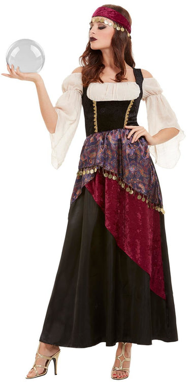 Deluxe Fortune Teller Costume UK Dress 4-6 - Party Savers