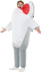 Inflatable Shark Attack Costume - Party Savers