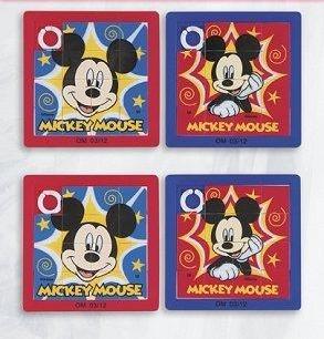 Mickey Mouse Slide Puzzles 4pk - Party Savers