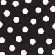 Jet Black Dots Lunch Napkins 33cm x 33cm 16pk
