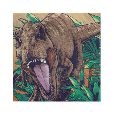 Jurassic Into The Wild Lunch Napkins 16pk