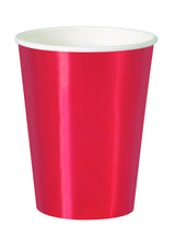 Rose Gold Foil Paper Cups 355ml 8pk - Party Savers