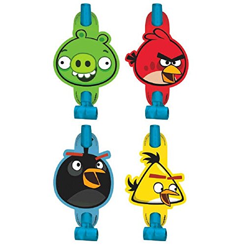 Angry Birds Blowouts 8pk - Party Savers