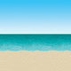 Ocean & Beach Backdrop 1.2m X 9m - Party Savers