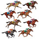 Race Horse Plastic Wall Props 73cm 8pk - Party Savers