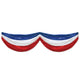 Patriotic Plastic Bunting 3ft x 15ft Each - Party Savers