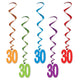 30 Whirls 91cm 5pk - Party Savers