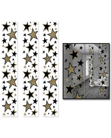 Star Party Panels 12in x 6ft. 3pk - Party Savers