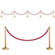 Stanchion Wall Decoration Props 9pk - Party Savers