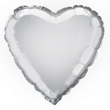 Red Heart Foil Balloon 45cm - Party Savers