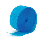 Teal Crepe Streamer 24m - Party Savers