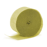 Green Crepe Streamer 24m - Party Savers