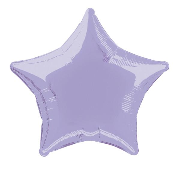 Pastel Blue Star Foil Balloon 50cm - Party Savers