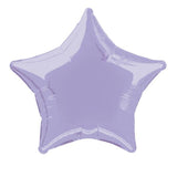 Silver Star Foil Balloon 50cm - Party Savers