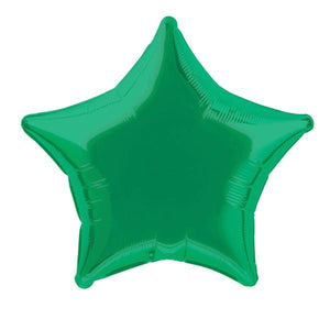 Orange Star Foil Balloon 50cm - Party Savers