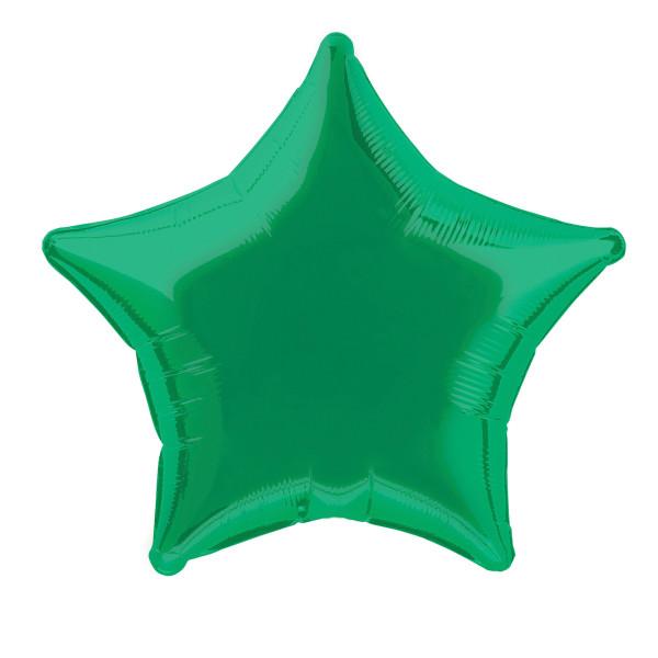 Black Star Foil Balloon 50cm - Party Savers