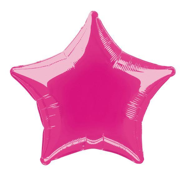 Lavender Star Foil Balloon 50cm - Party Savers